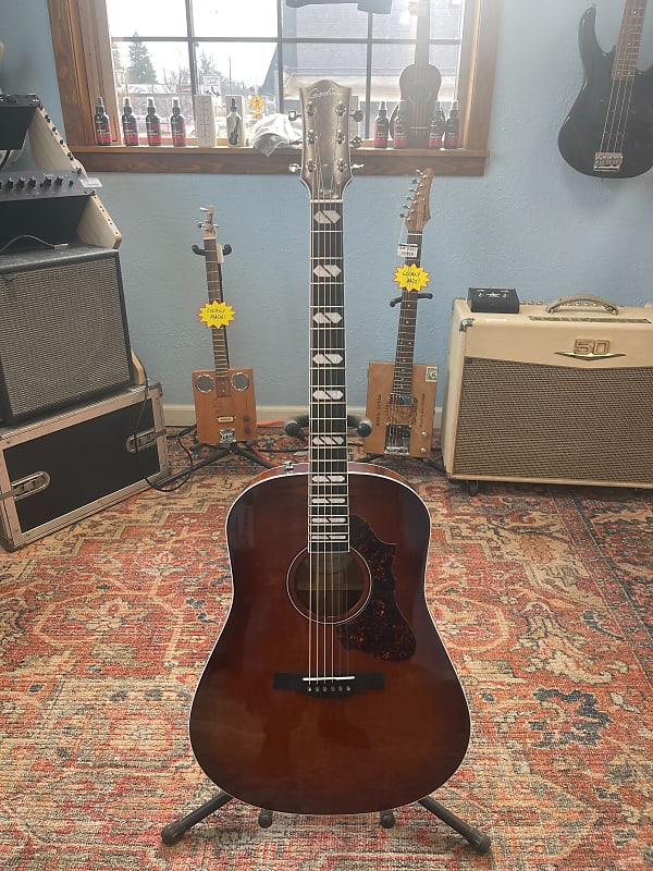 Godin Metropolis LTD HG EQ SF 2020 - Havana Burst w/ OHSC