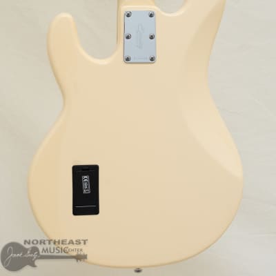 Sterling by Music-Man SUB Series Ray 4 Bass Guitar - Vintage Cream image 7