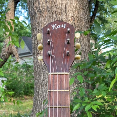 Vintage Early 50s Kay K-30 Archtop Natural image 3