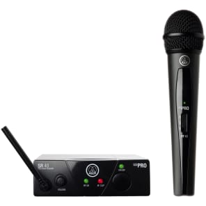 AKG WMS40 Mini Single Wireless Vocal Microphone Set - Band B (537.900 MHz)