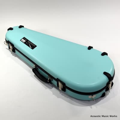 Calton Cases F or A Model Mandolin Case, Sonic Blue, Black Interior image 2