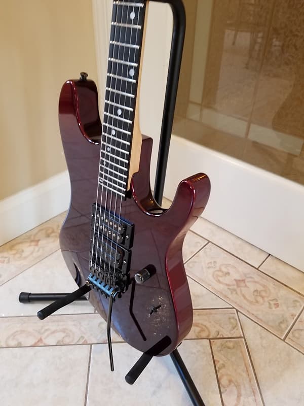 Kramer Night Swan 80's Burgandy | Reverb