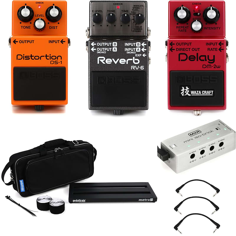 Boss Essentials Pedalboard Bundle Reverb