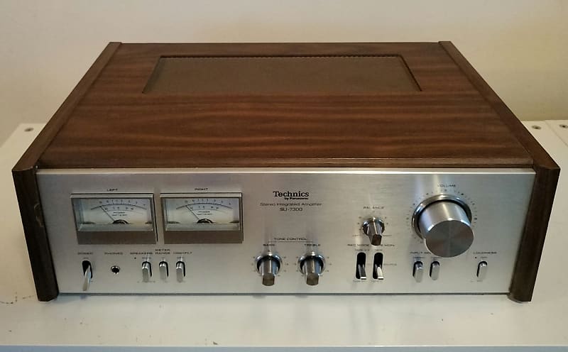 Technics SU-7300 Stereo Integrated Amplifier 1976-79 Wood