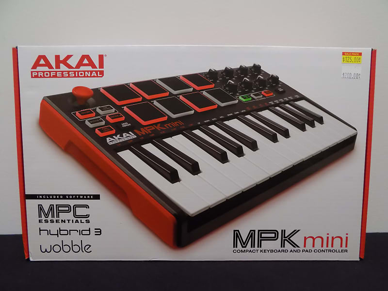 Akai MPK Mini MK2 Compact Keyboard and Pad Controller | Reverb