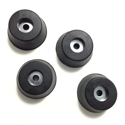 Rubber Feet for Amplifier Cabinets or Amp Heads Tapered - 4 pcs image 2