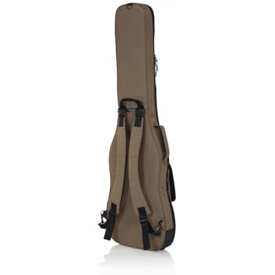 Gator Cases Transit Bass Guitar Water Resistant Padded Protective Gig Bag Tan image 2