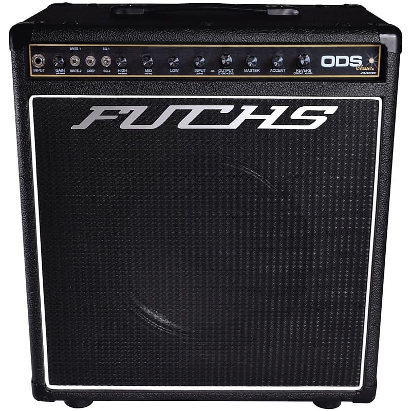 Fuchs Limited Edition ODS Classic 50 25/50-Watt 1x12 Tube Guitar Combo Amp Black image 1