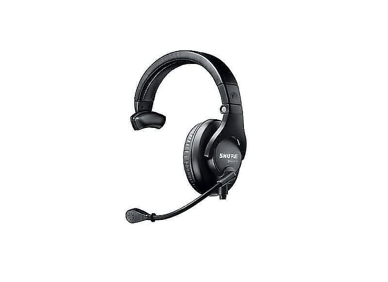 Shure BRH441M-LC Single-Sided Broadcast Headset w/ Less Cable image 1