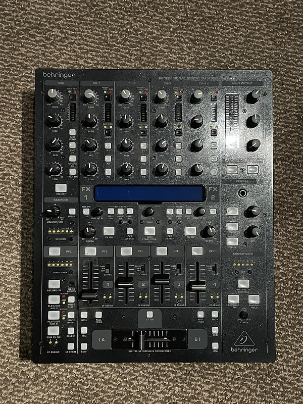 Behringer DDM4000 Professional 4-Channel Digital DJ Mixer with Sampler image 1