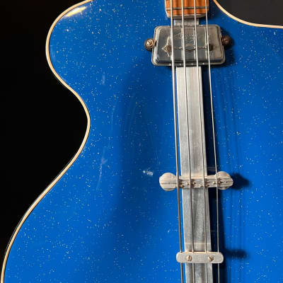 1958-63 Wandré Waid Blue Bass Sculpture Rare by Antonio Pioli image 3