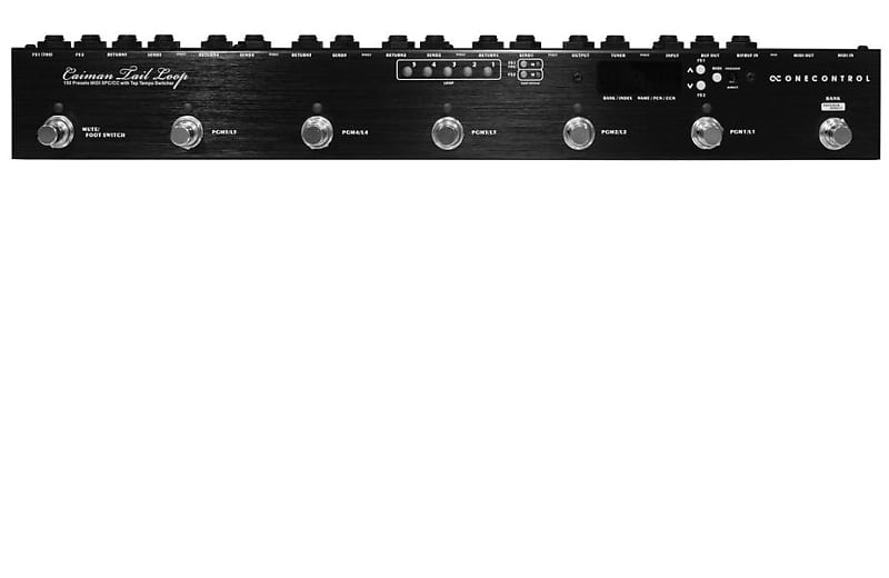 One Control Caiman Tail Loop - Programmable 5-Channel Loop Switcher