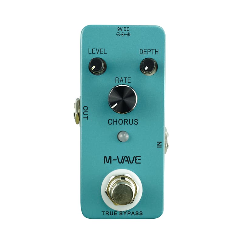 Mvave Chorus Pedal True Bypass Reverb