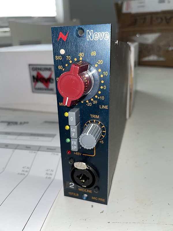 REFURBISHED AMS Neve 1073LB 500 Series Mic Preamp Module | Reverb