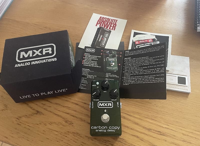 MXR M169 Carbon Copy Analog Delay