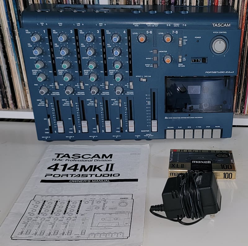 Tascam Portastudio 414 MKII 4-Track Cassette Recorder | Reverb