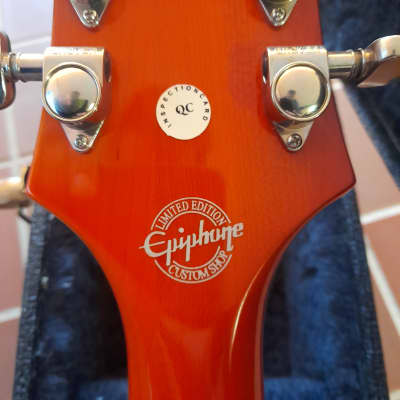 Epiphone Emperor Swingster with Rosewood Fretboard 2014 - 2019 - Sunrise Orange image 8