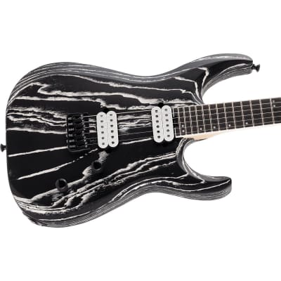 Jackson Pro Series Dinky DK Modern Ash HT6 Electric Guitar, Ebony Fingerboard, Baked White image 5