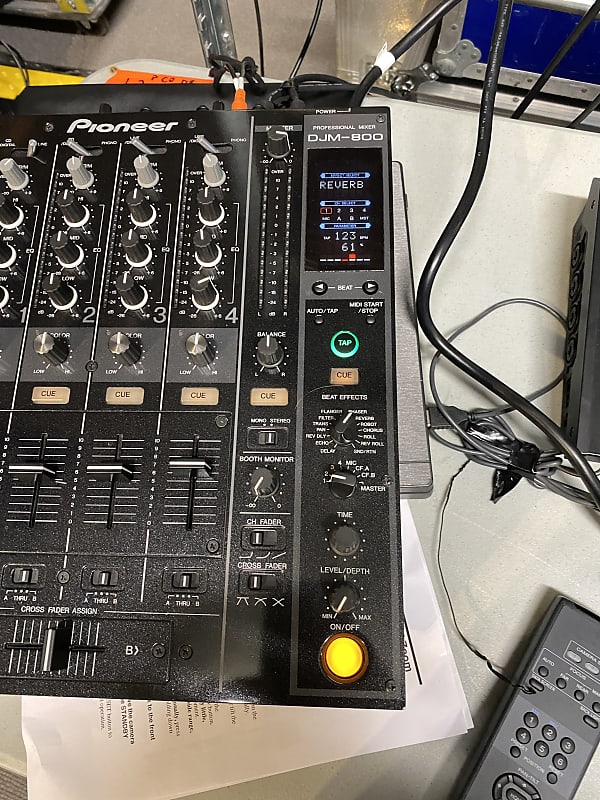 Pioneer DJM-800 Very Good Shape Used 2006 Black | Reverb