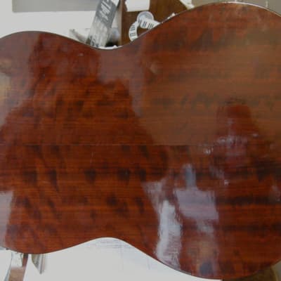 Aria Model A-586 Natural Gloss Finish Solid Spruce Top Classical Nylon String Acoustic Guitar image 9