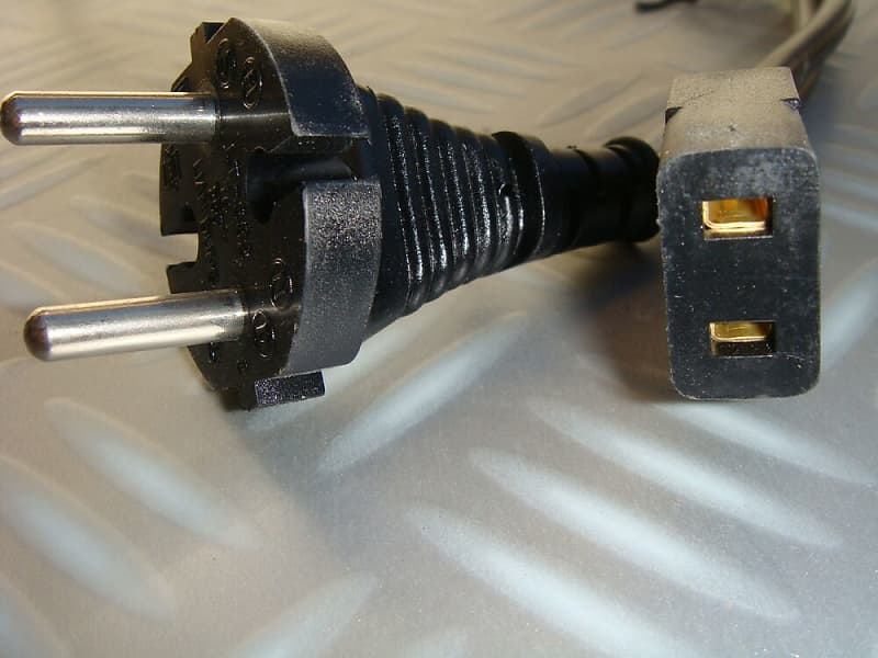 2POLES AC Power Cord for Roland Vintage synth D50 D50 S50 Reverb