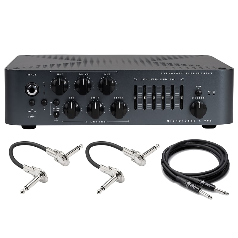 New Darkglass Electronics Microtubes X 900 Bass Amplifier Head 900W