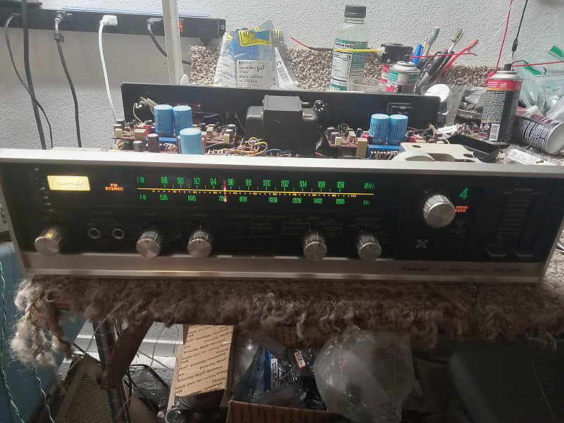 Sansui QR-1500 4チャンネル受信機 アンプ 動作未確認 ジャンク品 SANSUI QR-1500の仕様 サンスイ