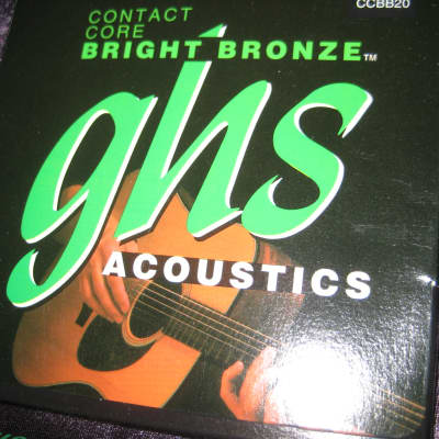 GHS Six (6) Sets Acoustic Bronze Light Guitar Strings image 3