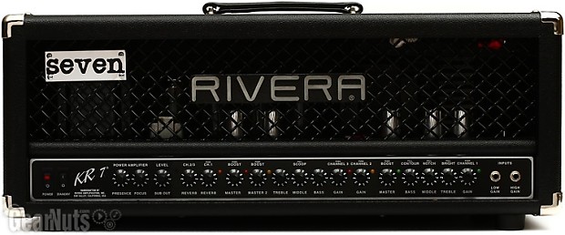 Rivera KR7 Top 120 watt 3 channel Mick Thomson Signature Tube Head