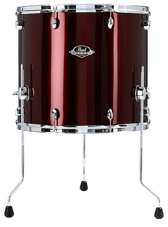 Pearl Export 14x14 Floor Tom - Burgundy image 1