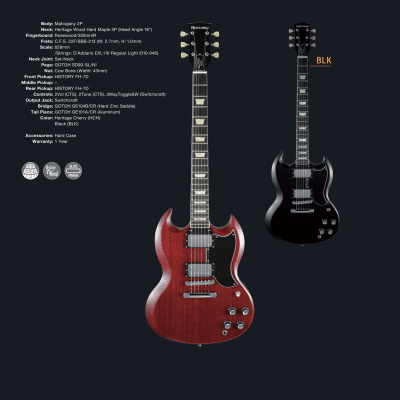 FGN History SH-SG w/OHSC - Made in Japan - SG Standard - As