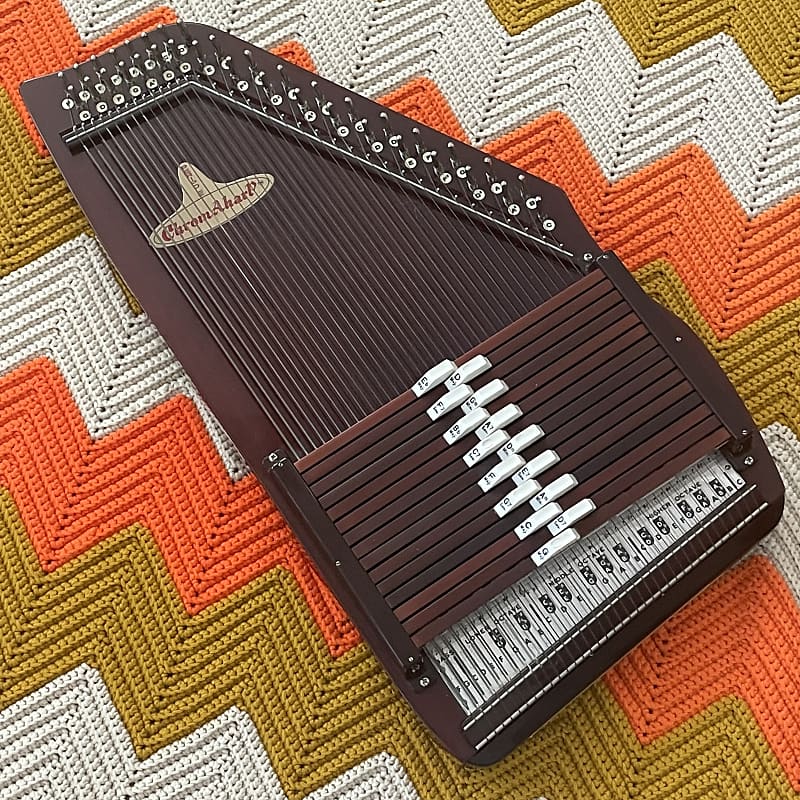 Chromaharp Autoharp 1970’s! The Original Synth! Awesome Reverb