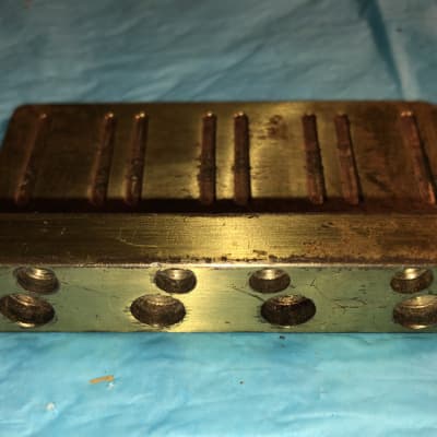 Vintage Fender or Kahler Bass Bridge plate 4 string  -used- image 5