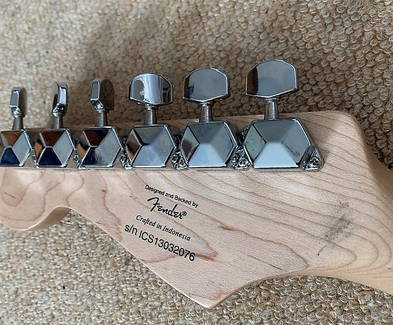 Squier Stratocaster by Fender - Single Humbucker Indonesia - 2013