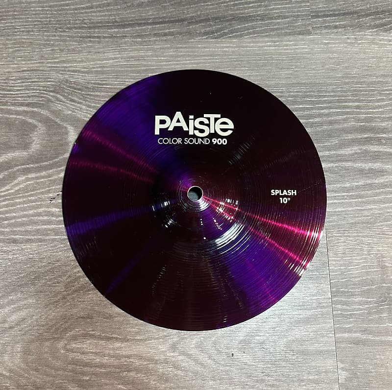 Paiste Colorsound 900 Purple Splash 10" image 1