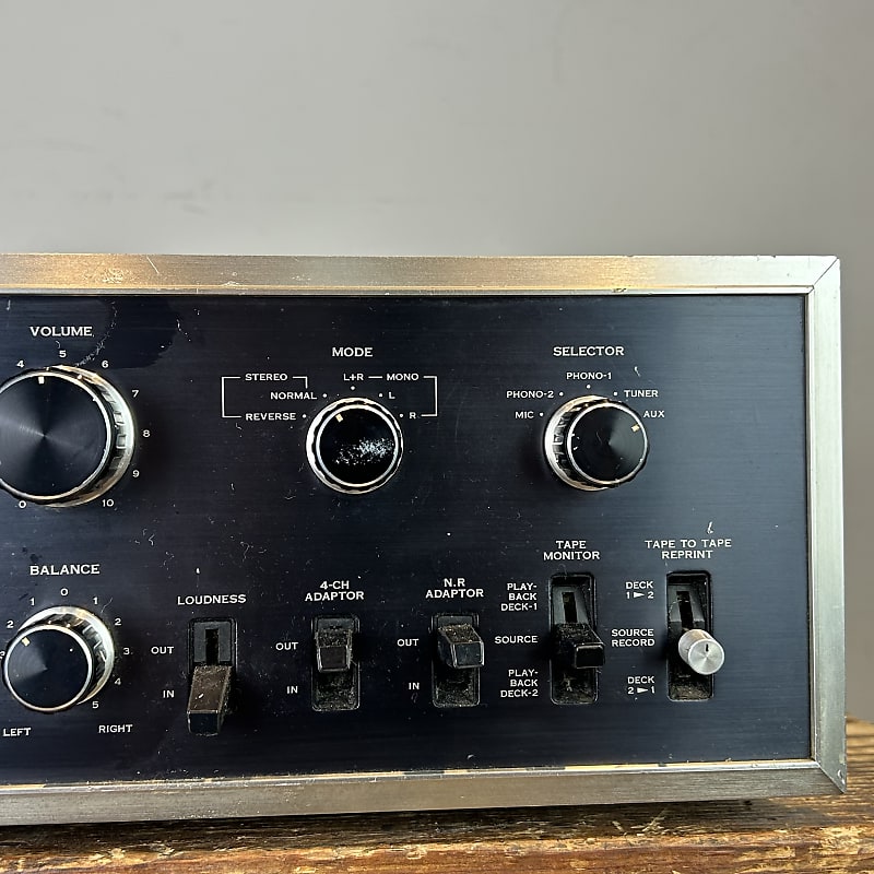 Sansui AU-9500 1975 - Integrated Amp Black/silver | Reverb
