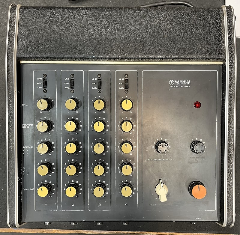 Yamaha EM80 1980s Reverb