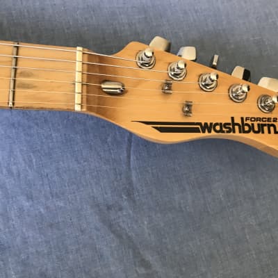 レア　不思議な日本製　８０年代　Terada　エレアコ　Washburn? Washburn SBF-80 Nuno Bettemcourt エレアコ ギター ケース付の