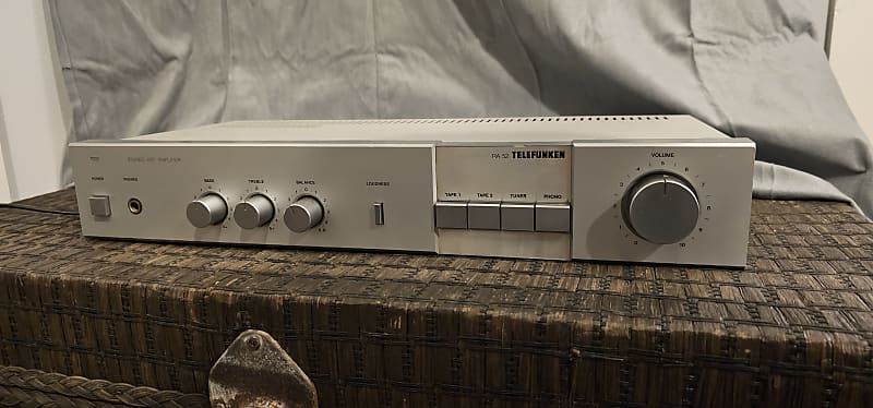 Telefunken Ra 52 stereo amplifier reciever | Reverb