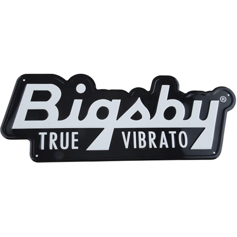 Bigsby Logo True Vibrato Tin Sign | Reverb