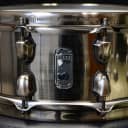 Mapex 5.5x14" Black Panther Snare Drum - Brushed Steel