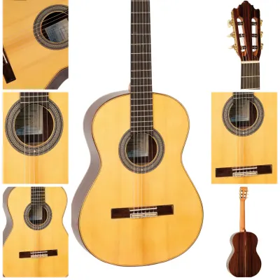 Immagine Guitarra clásica Ayman Bitar profesional de Palo Santo de la India y Pino-Abeto especial. - 1