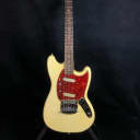 1966 Fender Mustang Guitar with Rosewood Fretboard - Olympic White