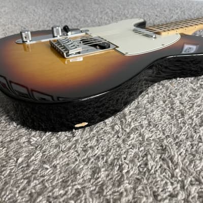 Fender Standard Telecaster 2007 Sunburst MIM Lefty Left-Handed Maple Neck Guitar image 3