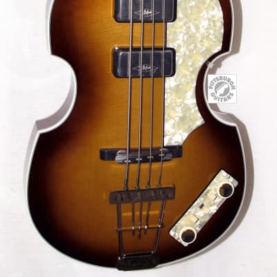 New Hofner 1961 LTD Cavern Beatle Bass, H500/1-61-O, Sunburst