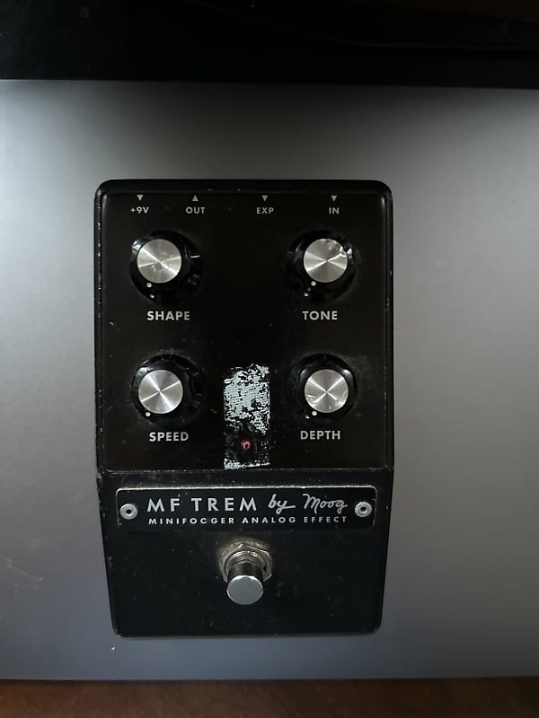 Moog MF TREM minifooger tremoloトレモロ アナログ Moog Minifooger MF Trem Tremolo Pedal | Reverb