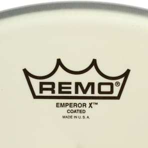 Remo Emperor X Coated Drumhead - 14 inch - with Black Dot image 2