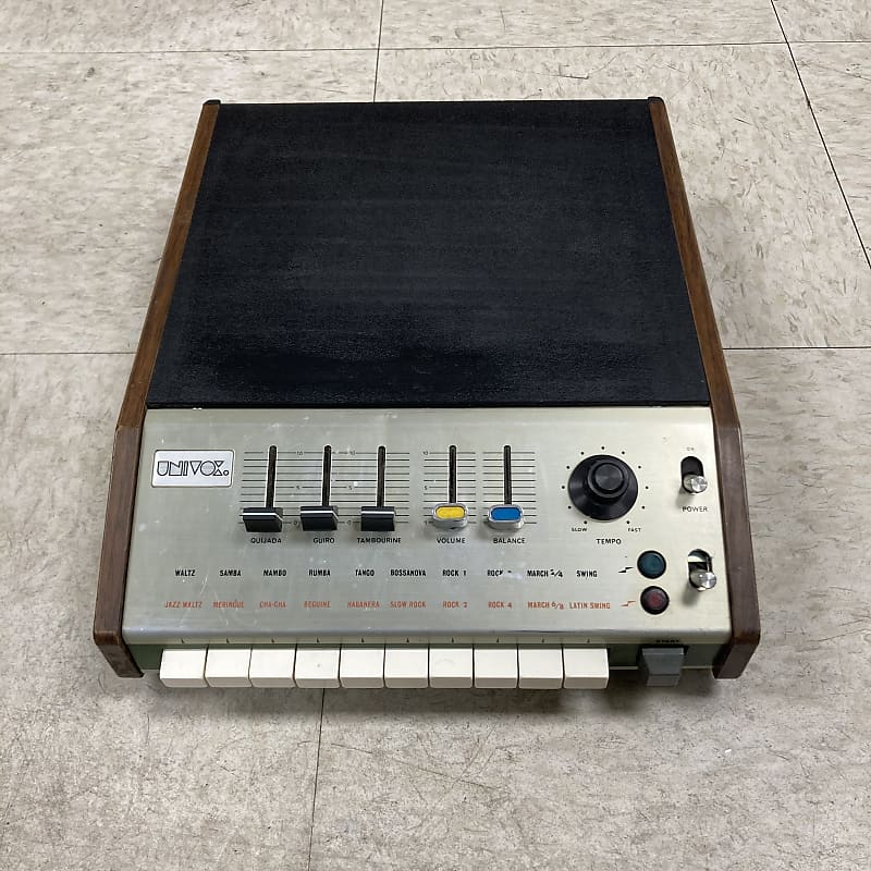 Univox SR-95 1970s Analog Drum Machine Rhythm Box image 1