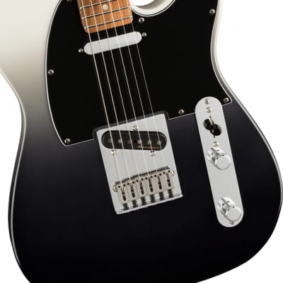 Fender Player Plus Telecaster Electric Guitar. Pau Ferro Fingerboard, Silver Smoke image 4