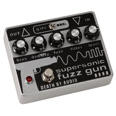 ギター DEATH BY AUDIO supersonic fuzz gun Death By Audio Supersonic Fuzz Gun Fuzz Pedal - Perfect Circuit